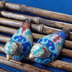 陶器の鳥型置物 収納付きのサムネイル