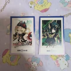 原神 アニメディア フォトカード ネフェル ヤフォダ 2点セット - メルカリ