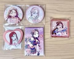 러브라이브 선샤인 Aqours 사쿠라우치 리코 캔 배지 아크릴 블록