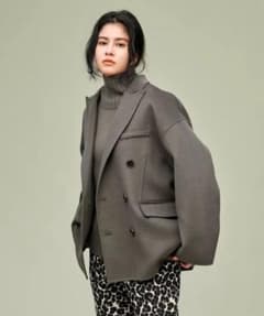 金子綾コラボ 新品未使用 uncrave コート - メルカリ