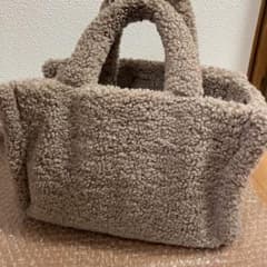 最終価格 川上桃子さん シミョン もこもこバッグ ピンクベージュ M