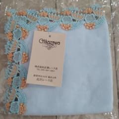 Chikazawa レース付きハンカチ 約23.8cm　 雨のち晴れのサムネイル