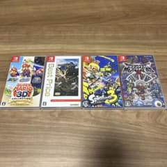 動作確認済み 即購入ok! Nintendo Switch ソフト 4本セット - メルカリ