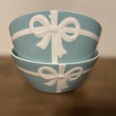TIFFANY&Co ブルーリボンボウル　食器セット　豪華８点セット Amazon.co.jp: ティファニー TIFFANY＆Co ボウル 食器 ティファニー