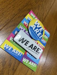WE ARE！　缶バッジのサムネイル
