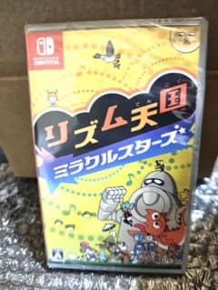 【新品未開封】リズム天国 ミラクルスターズ Nintendo Switchのサムネイル