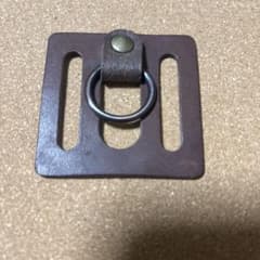 牛革　ベルト通しキーリングのサムネイル