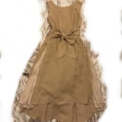 ROYAL PARTY フレアワンピース ベージュ系 春夏秋のサムネイル