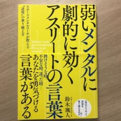 弱いメンタルに劇的に効く アスリートの言葉のサムネイル