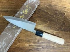 守勝 出刃包丁 140mm 未使用保管品 和包丁 紙箱付 - メルカリ
