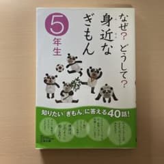 なぜ？どうして？身近なぎもん 5年生のサムネイル