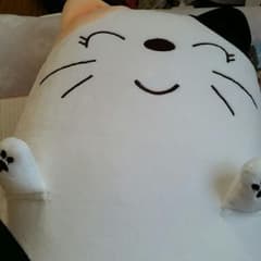 モカにゃん様専用　　三毛猫柄の抱き枕　65㌢のサムネイル