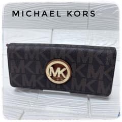 MICHAEL KORS長財布 マイケルコース フルトンフラップコンチネンタル 