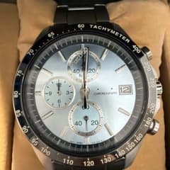 SEIKO クロノグラフ 腕時計 青　ジャンクのサムネイル
