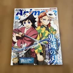 Animage 애니메이션 2024년 7월호 귀멸의 칼 녹토끼 의용