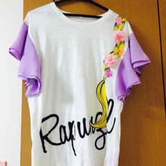【ほぼ未使用】ラプンツェルTシャツL【ディズニーストア限定】のサムネイル