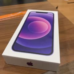 新品未使用　iPhone 12 64GB SIMロック解除済みau パープルのサムネイル