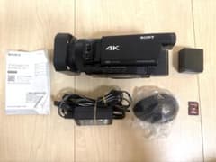 ■ 美品 ■ SONY 4K FDR-AX700《付属品多数》SDカードつきのサムネイル
