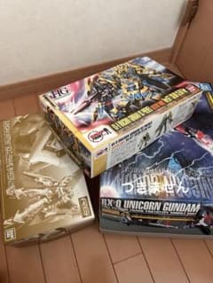 ガンダム　天ハナ　ユニコーン3号機　セットのサムネイル