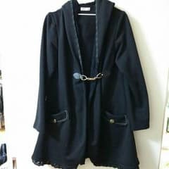 3/7迄＊れいちぇる様専用＊axes＊黒コートですのサムネイル