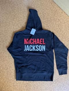 Michael Jackson ロゴ パーカー S ブラックのサムネイル