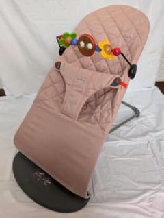 BABYBJÖRN バウンサー ブリス コットン ピンク　バッグ・おもちゃ付きのサムネイル
