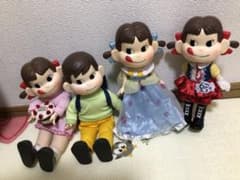 おすわりペコちゃんポコちゃん他2体のサムネイル