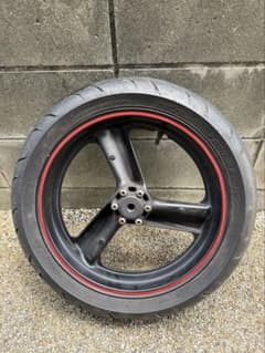 ホンダ ホーネット250 MC31 フロントタイヤ ホイール - メルカリ