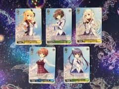 ヴァイスシュヴァルツ D.C.Ⅲ ミライへの伝言 プロモカード 5種類