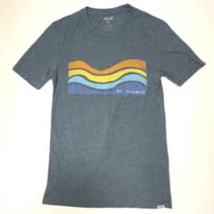 【US古着】コトパクシ ディスコウェーブ オーガニック Tシャツ S グレー系のサムネイル