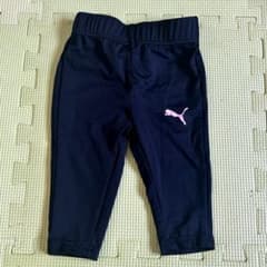 S*u様 PUMA 子ども用長ズボン 黒 80のサムネイル