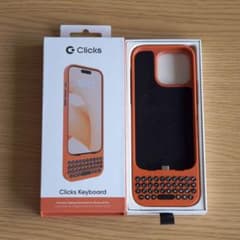 [거의 미사용]Clicks Keyboard for iPhone16Pro