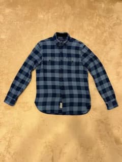 Polo Ralph Lauren インディゴ染チェックネルシャツラルフローレンのサムネイル