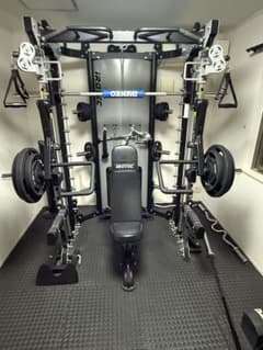 値下げしました！引取限定IROTECPROトレーニングマシン パワーラック 