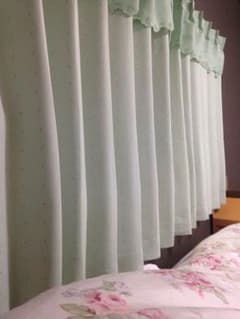 グリーン♡ 爽やかカーテン♡ 値下げのサムネイル