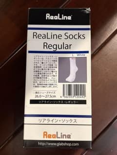 <リアラインソックス レギュラー Lサイズ> 26.0〜27.5cm