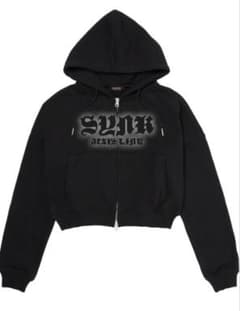 aespa エスパ ジップアップパーカー クロップド スウェット - メルカリ