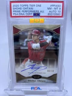 世界10枚限定】大谷翔平 2020 tier one PSA 直筆サインカード - メルカリ