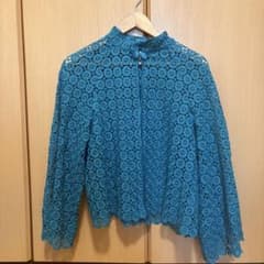 OJOu レーストップス 長袖 ブルーのサムネイル
