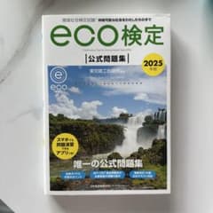 【新品未使用】eco検定公式問題集 2025年版のサムネイル