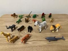動物と恐竜のフィギュアセット 20体セットのサムネイル