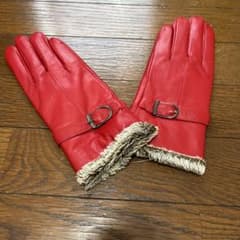 手袋/赤のサムネイル