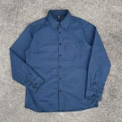mont-bell WIC.ドライタッチ ロングスリーブシャツ シアサッカー M