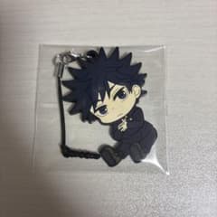 呪術廻戦　伏黒恵　ラバーキー　デフォ　スマホストラップ