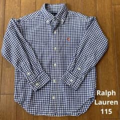 Ralph Lauren ネルシャツ チェック柄 115 120のサムネイル