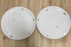 大倉陶園 OKURA CHINA 30cm 大皿 2枚 金彩 小花柄 - メルカリ
