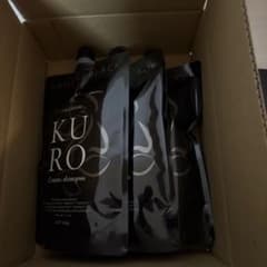 KURO Cream shampoo ナチュラルブラック400g✖️3個のサムネイル