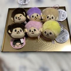 モンチッチ ぬいぐるみマスコットキーホルダー 6体セットのサムネイル
