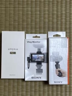 Xperia PRO-I Vlog Monitor シューティンググリップのサムネイル