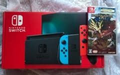 今すぐモンハン Switch本体とモンスターハンターライズのセット - メルカリ